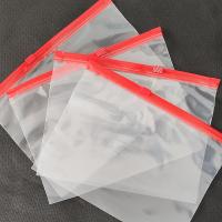 Customized high quality transparent LDPE slider bag 